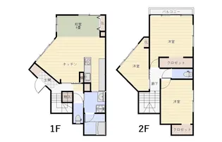 愛媛県今治市菊間町浜【一戸建】の間取り