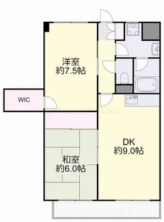 サンライズ豊成【2階】の間取り