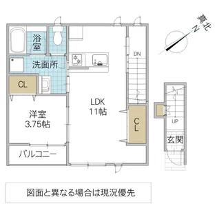 コンフォール生田町【2階】の間取り