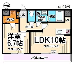東京都杉並区下高井戸1【マンション】の間取り