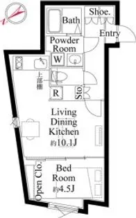 EDIT大森【2階】の間取り