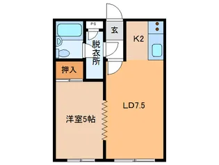 メゾンペパーミント【3階】の間取り