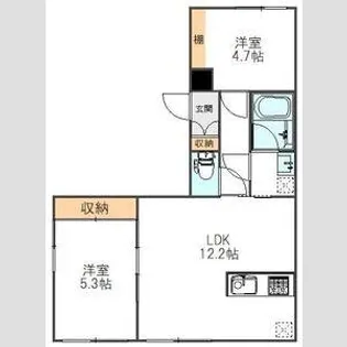 東京都武蔵野市吉祥寺本町4【マンション】の間取り