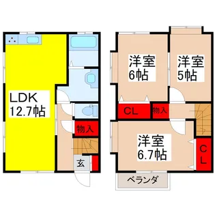 HITコート G【2階】の間取り