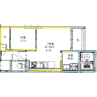 REGALEST MIU【3階】の間取り