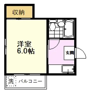 メゾンドール【1階】の間取り