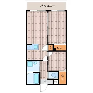 グランイニシオ都島【3階】の間取り