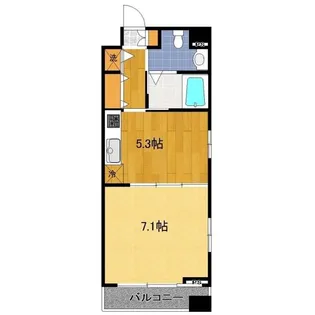 フラットタカハシ【2階】の間取り