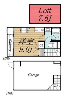 千葉県成田市野毛平【一戸建】の間取り