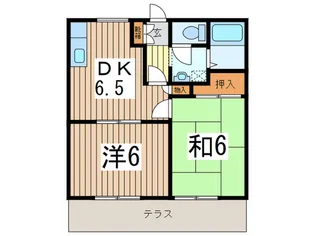 エスアイメゾン【1階】の間取り