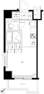 ルーブル横濱反町【6階】の間取り