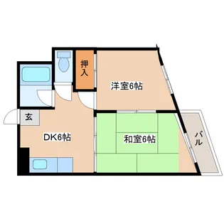 宮城県仙台市青葉区小松島4【マンション】の間取り