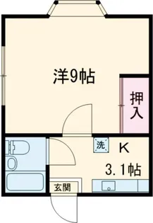 K&Cハイム【1階】の間取り