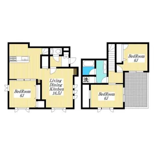 東京都稲城市平尾1【一戸建】の間取り