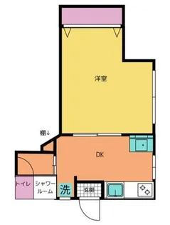 春原荘【1階】の間取り