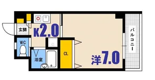 エクセレント矢野【3階】の間取り