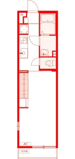 リブリ・コリーヌ日野南【2階】の間取り