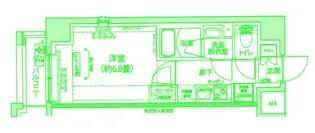 神奈川県横浜市中区末吉町1【マンション】の間取り