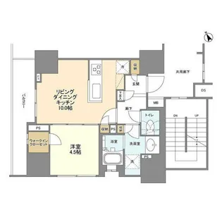 BLESS蔵前【11階】の間取り
