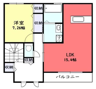 トレモンテ ノルド【2階】の間取り