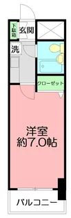 ライオンズマンション海老名第3【1階】の間取り