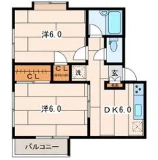 El barco【2階】の間取り