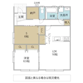 デュオスいそはま【1階】の間取り