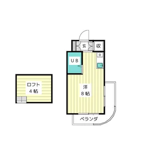 クインハウス【3階】の間取り