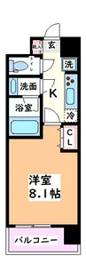 東京都立川市曙町2【マンション】の間取り