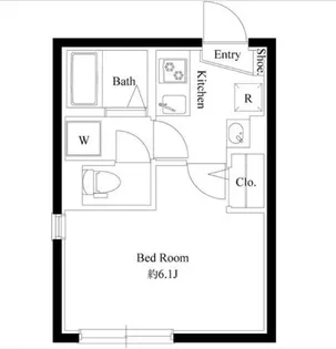 リュクスマンション都立家政【2階】の間取り
