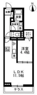 東京都八王子市元横山町2【マンション】の間取り