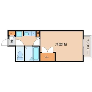 タセンビルII【2階】の間取り