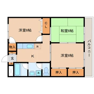 K&Lマンション【1階】の間取り