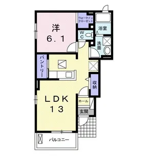 カレント昭和【1階】の間取り