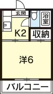 キャッスル85【2階】の間取り