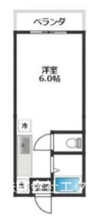 高尾ビル【3階】の間取り