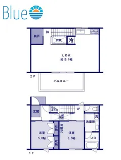 神奈川県藤沢市弥勒寺2【一戸建】の間取り