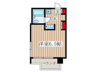 ペガサスマンション十条【4階】の間取り