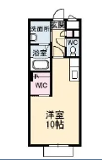 フレール山北【1階】の間取り