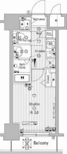 グランド・ガーラ横濱万世町【8階】の間取り