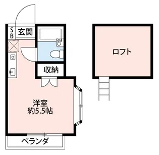 テグレ210【2階】の間取り