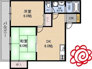 GM今津南【2階】の間取り