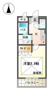 サンガーデン【3階】の間取り