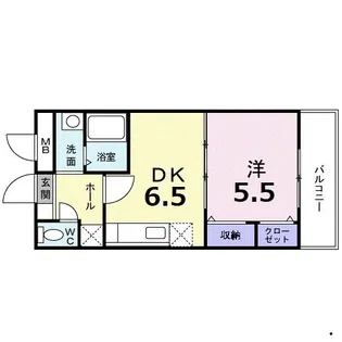 ラグーナ【2階】の間取り