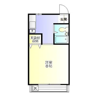 吉田コーポ第1【2階】の間取り