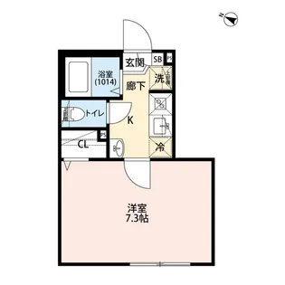エクセラン上本郷I【2階】の間取り