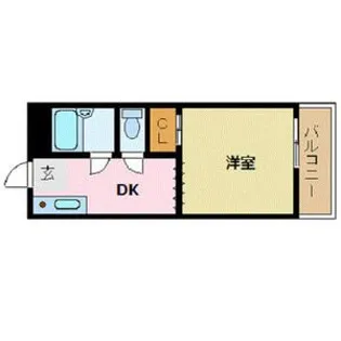 グランヴェール通町【6階】の間取り