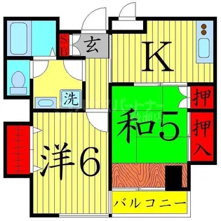 イーストビル【7階】の間取り