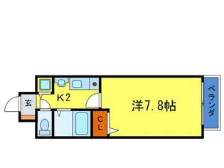 グランドパレス三条花見小路【5階】の間取り