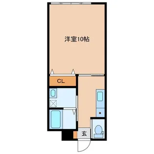 フラワーヒルズE棟【1階】の間取り